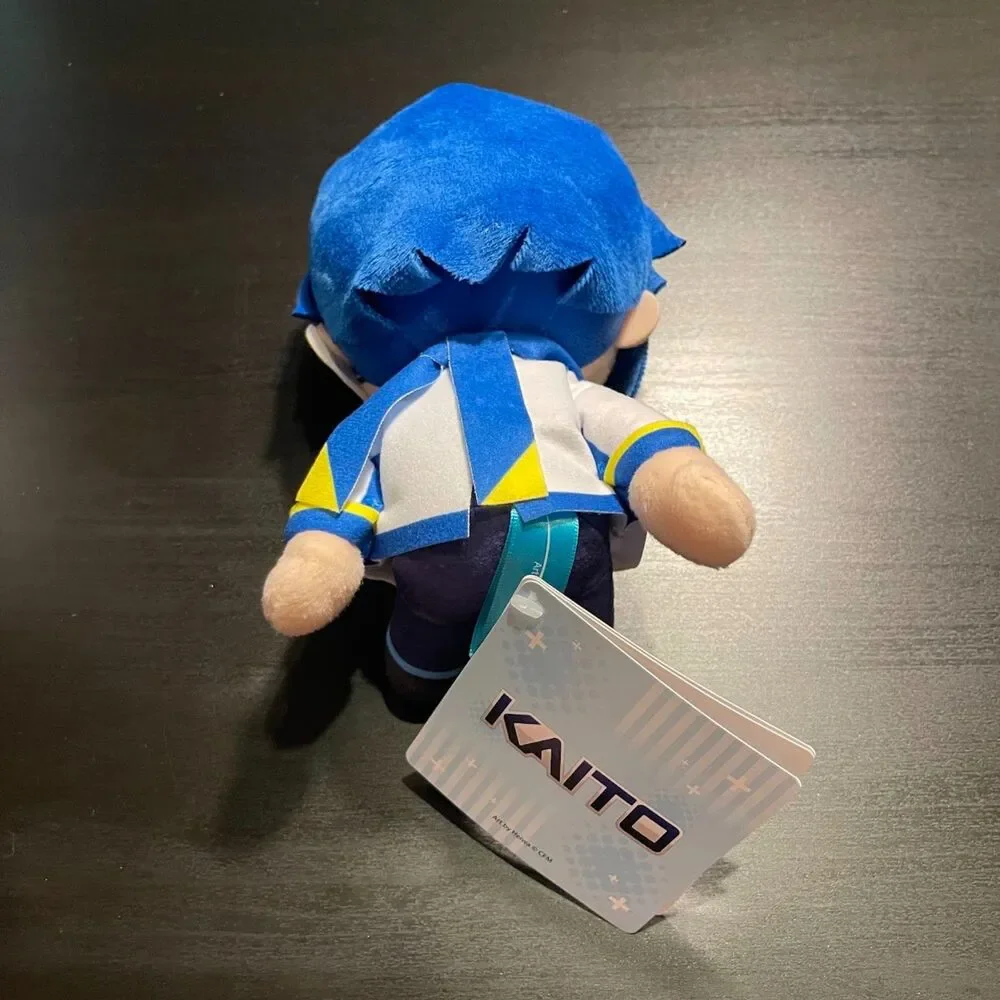 KAITO 6.3” Plush Hatsune Miku x Round1 Exclusive Vocaloid Collab NWT Sega